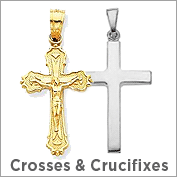Religious Crosses and Patron Saint Medals