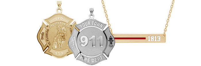 Details about   14K Yellow Gold Fire Department Insignia Charm Pendant MSRP $114 