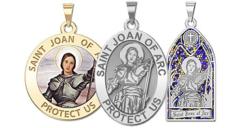 or Sterling Silver Available in Solid 10K And14K Yellow or White Gold PicturesOnGold.com Saint Emma Religious Medal